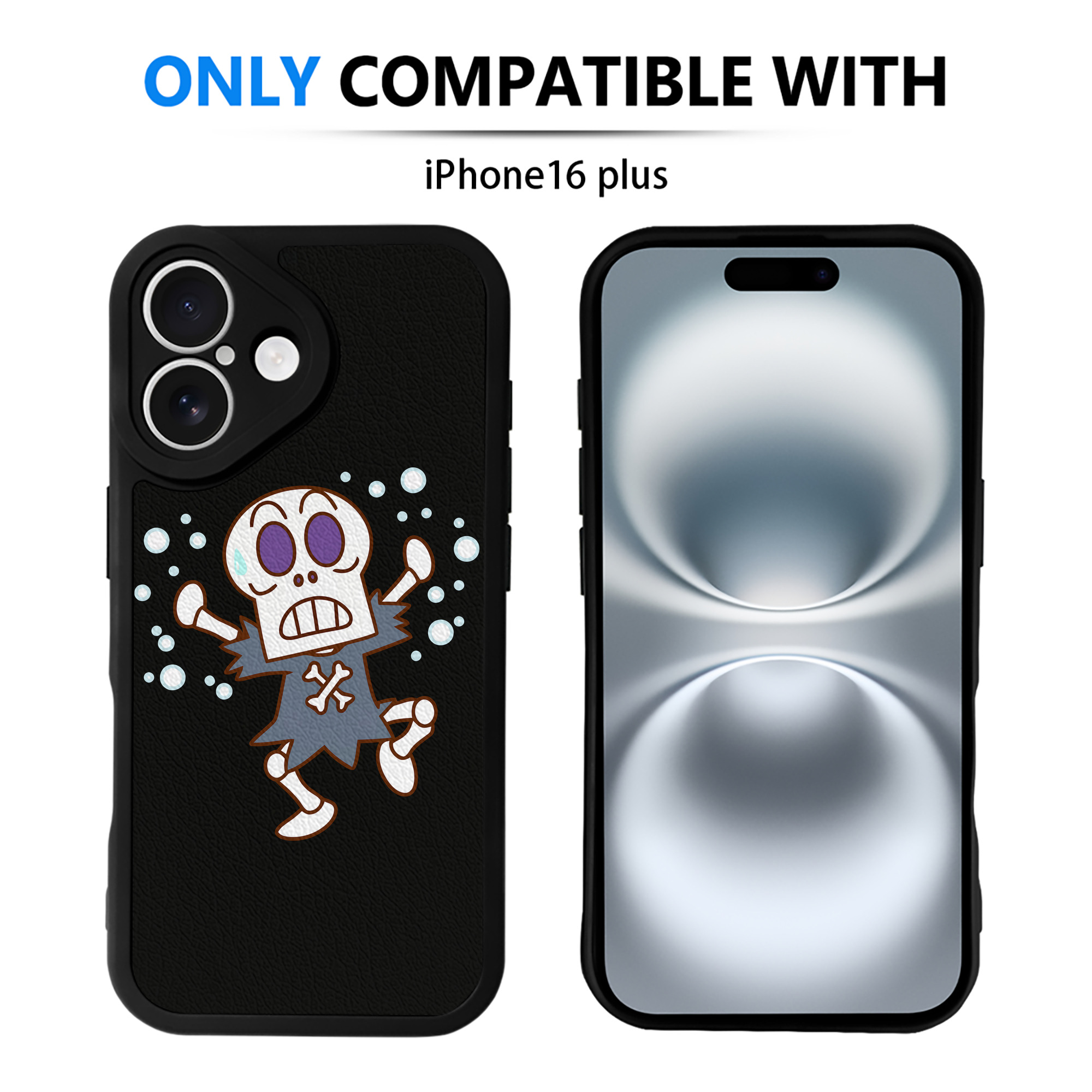 （画像用） アンパンマン Anpanman 【iPhone 16シリーズ対応】シリコンスマホケース（レザー調） 材質：シリコン